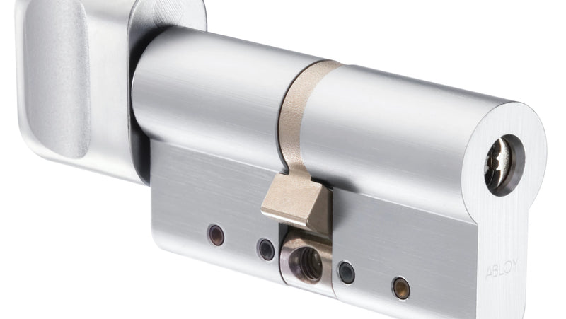 ABLOY CY323 Euro Cylinder with Thumbturn Keyed Alike, Master Keyed or Keyed Differ
