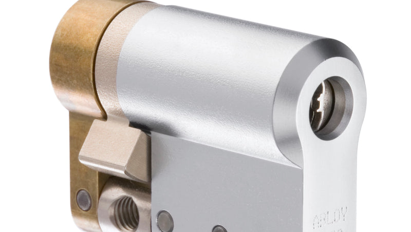 ABLOY CY336 Hardened Half Euro Cylinder Keyed Alike, Master Keyed or Keyed Differ