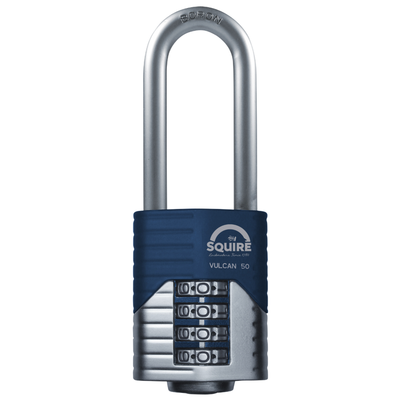 SQUIRE Vulcan Combi 50/2.5 Long Shackle Combination Padlock