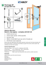 Abloy EL460 Electric Lock Package 3P