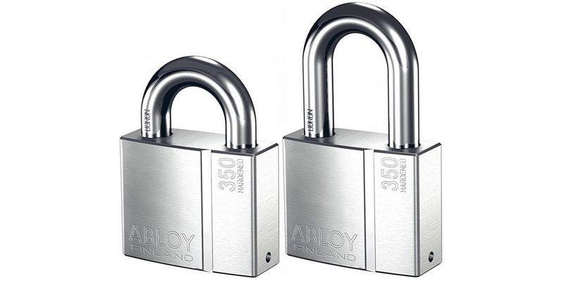 Abloy PL350 Padlock Keyed Alike, Keyed Differ or Master Keyed, extra keys available