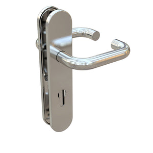 Abloy Futura 60-0419 SSS Lever Handle on Long Plate