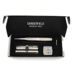 Dangerfield Aerospace Cutaway Practice Lock +Pins and Tweezers - Repinnable, Configurable Solid Metal Training Lock