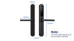 EA 215 Slim Line Smart Digital Lock for UPVC, Composite, Wooden & Aluminium Doors