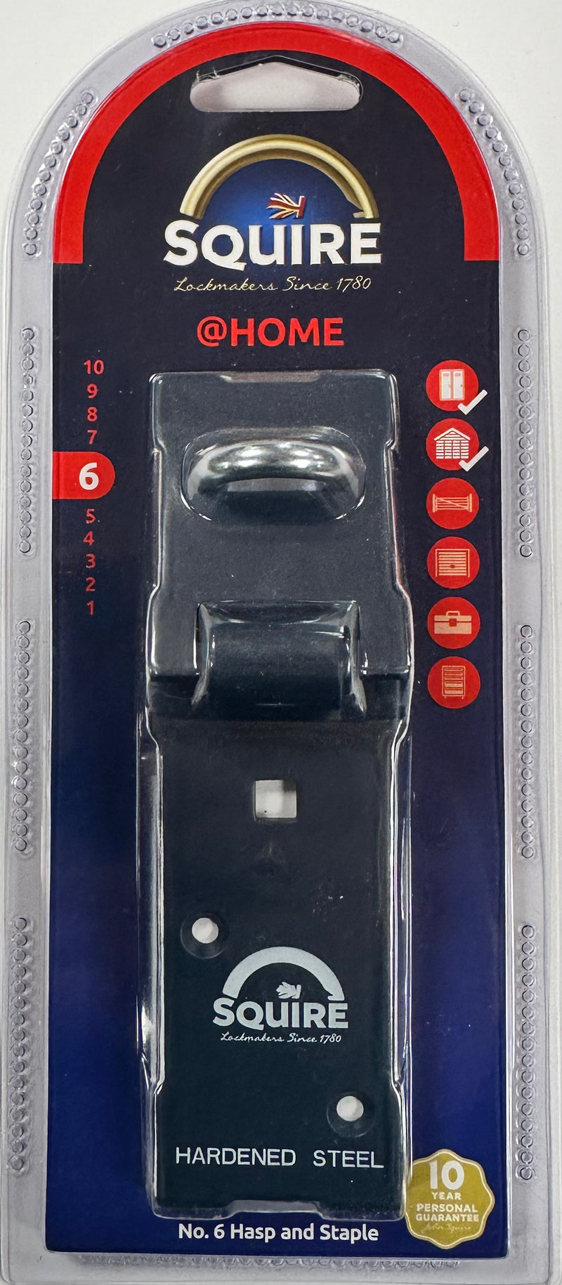 SQUIRE No.6 Hasp and Staple
