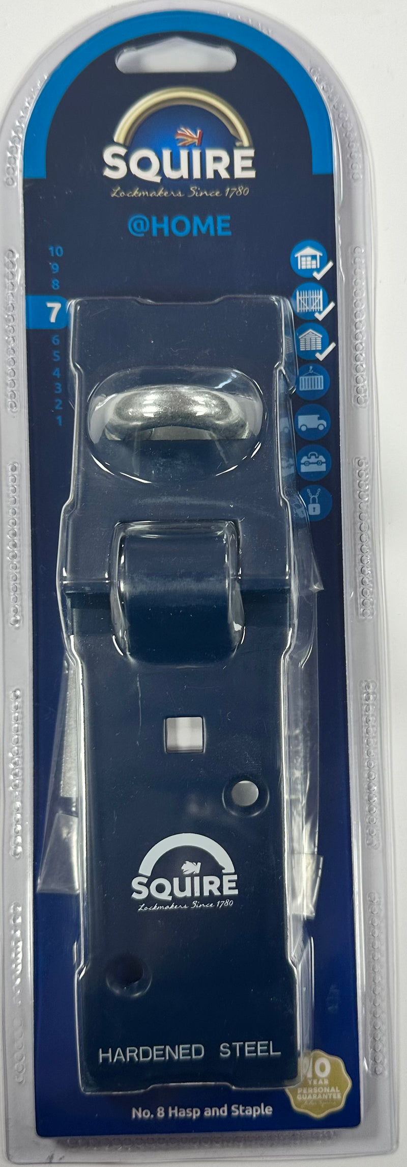 SQUIRE No.8 Hasp and Staple