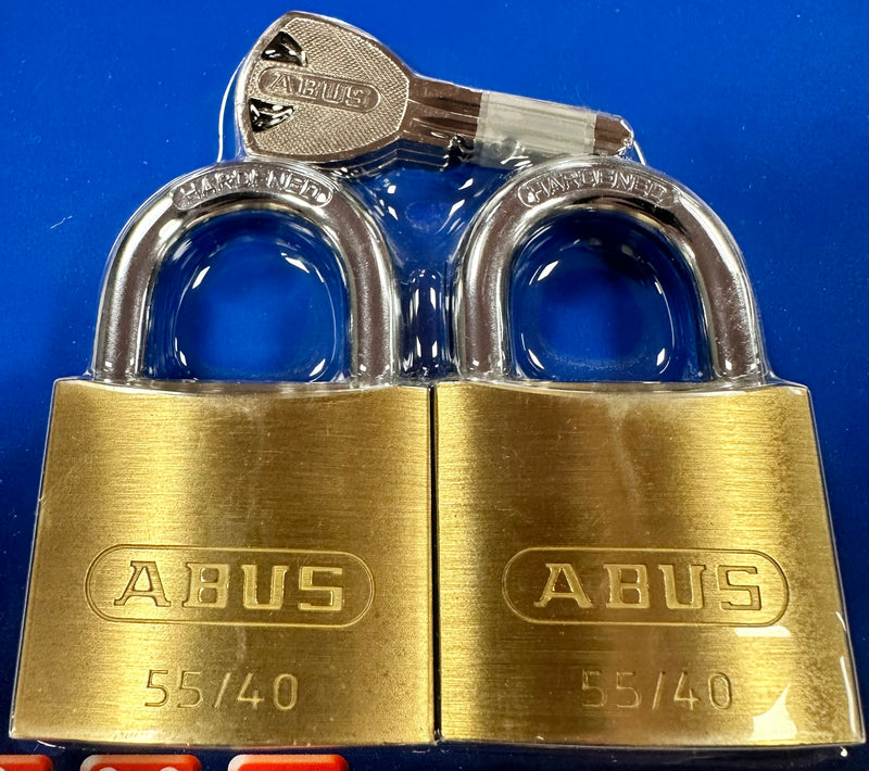 ABUS 55 Series Brass Open Shackle Padlock