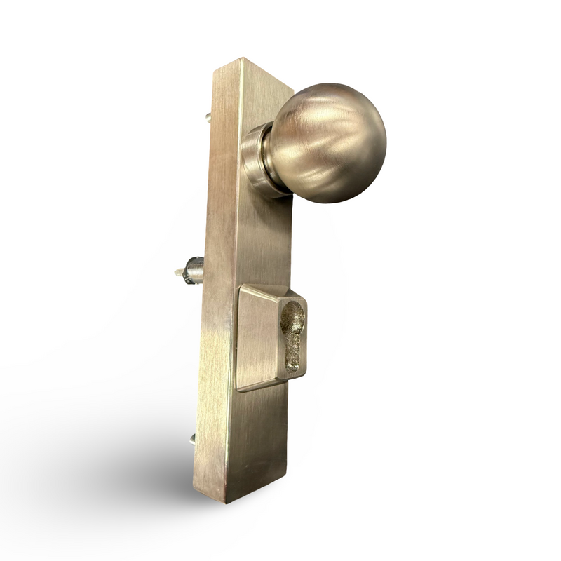 DormaKABA ZK08630EP Outside Access Device with Knob Handle