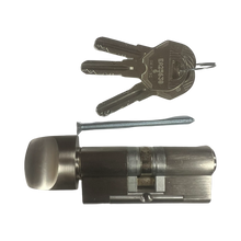 Load image into Gallery viewer, EVVA ICS 1 STAR Master Keyed Euro Thumbturn Cylinder Lock
