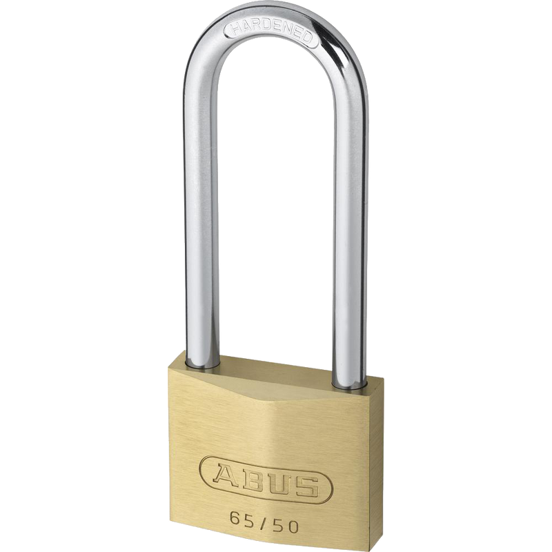 ABUS 65 Series Brass Long Shackle Padlock
