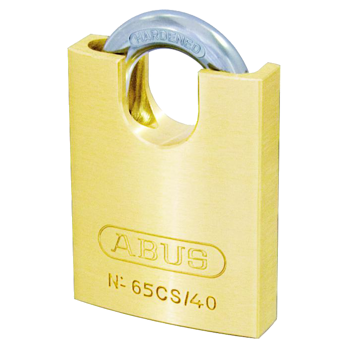 ABUS 65 Series Brass Closed Shackle Padlock