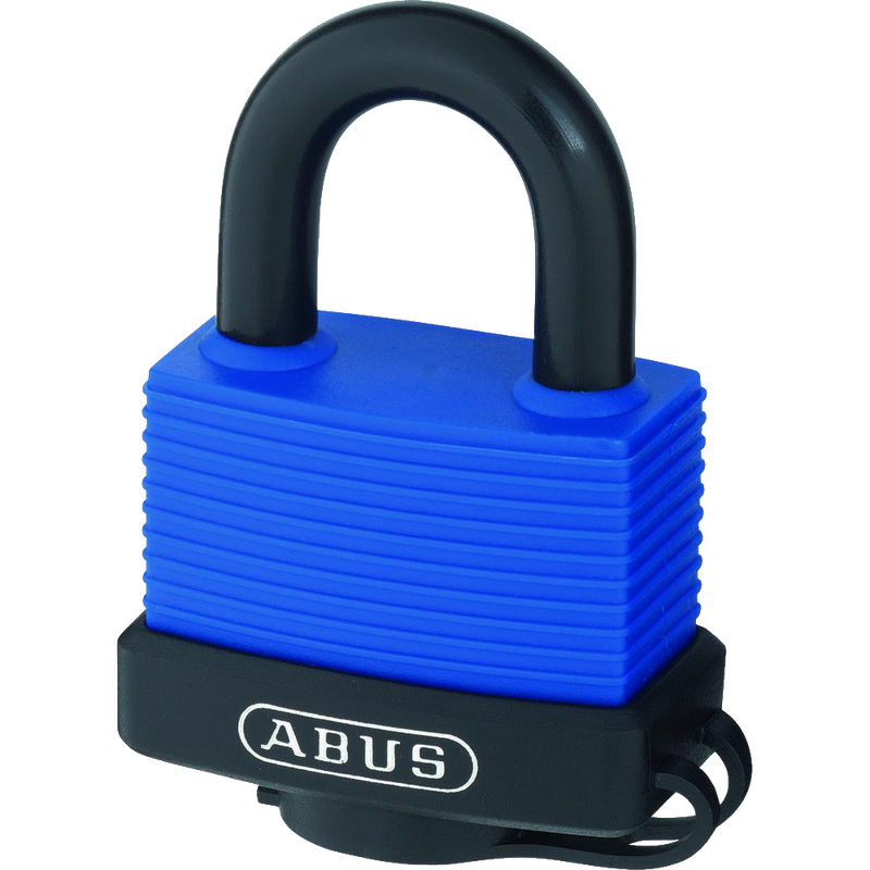 ABUS 70IB Series Aqua Safe Marine Brass Open Stainless Steel Shackle Padlock