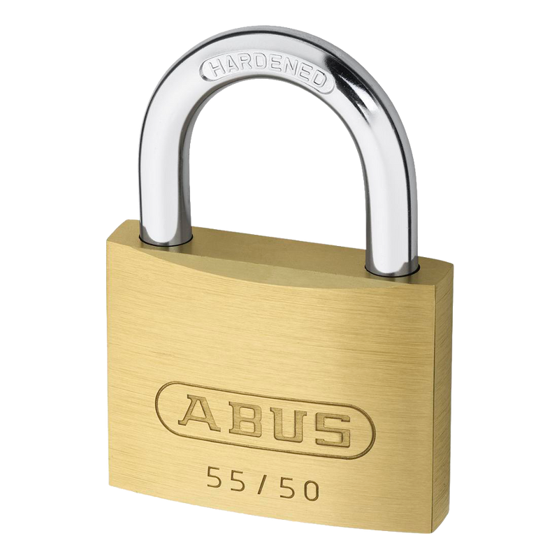 ABUS 55 Series Brass Open Shackle Padlock