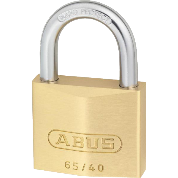 ABUS 65 Series Brass Open Shackle Padlock