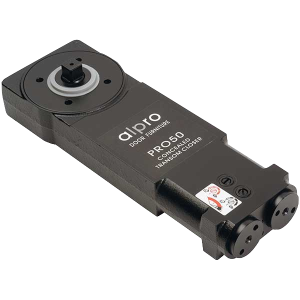 ALPRO Heavy Duty No Hold Open Concealed Transom Door Closer
