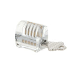Dangerfield Clear Acrylic Practice Lock - Standard Pins