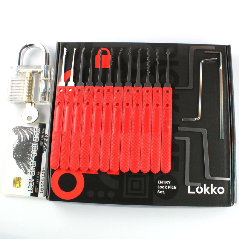 Lock Picking Kit - Lock Picks, Practice Lock, Spy Kit, Beginners Guide