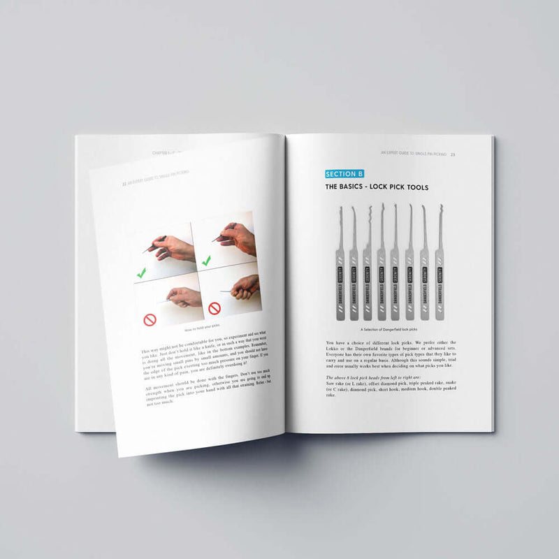 Dangerfield Essential Pack - Practice Locks Box & Definitive How-to Pick Booklet