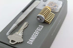 Dangerfield Infinitus Cutaway Practice Lock - Solid Brass - Perfect for Locksmith and Lock Pick Training
