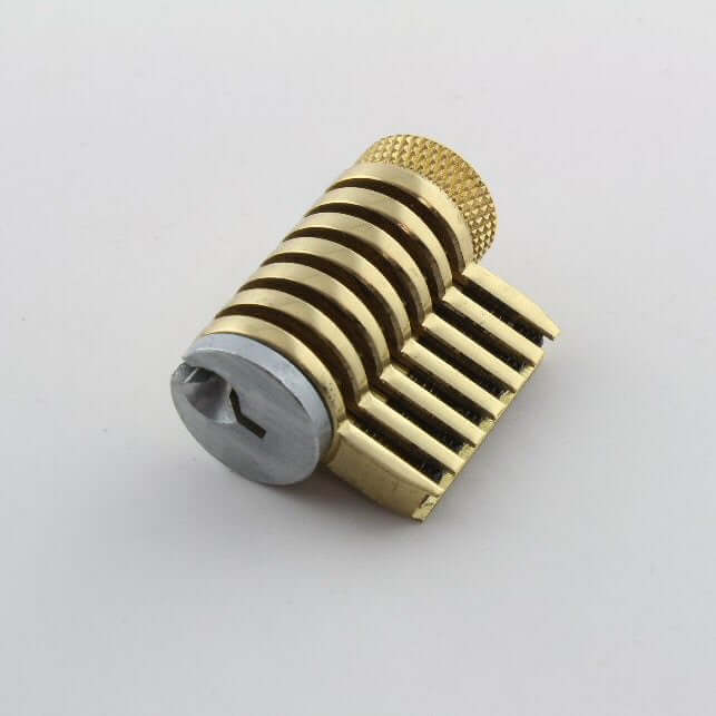 Dangerfield Infinitus Cutaway Practice Lock - Solid Brass - Perfect for Locksmith and Lock Pick Training