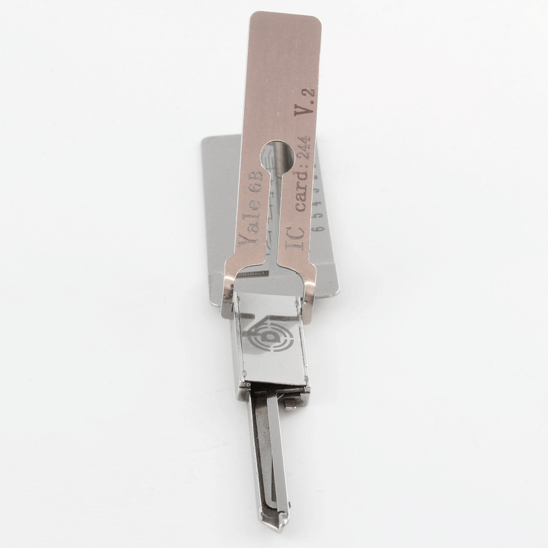Dangerfield Lishi-Style Lock Pick + Decoder for 5 + 6 Pin Yale (Eurolock)