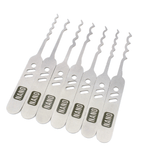 Dangerfield Nano SLIMLINE Covert Lock Pick Rake set - 0.6mm + Leather wallet