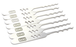 Dangerfield Nano SLIMLINE Covert Lock Pick Rake set - 0.6mm + Leather wallet