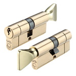 ZOO V5 Euro Cylinder and Turn in Brass