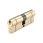 ZOO V5 Double Euro Cylinder in Brass