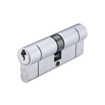 ZOO V5 Double Euro Cylinder Keyed Alike in Satin to key KA11