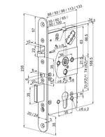 Abloy EL560 Electric Lock