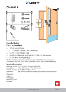 Abloy Electric Lock Package 2